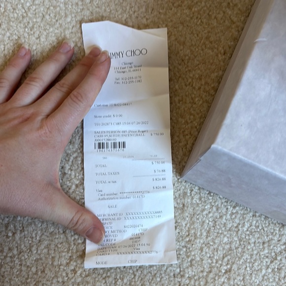 Jimmy Choo Beige Women's Heels - Picture 5 of 5